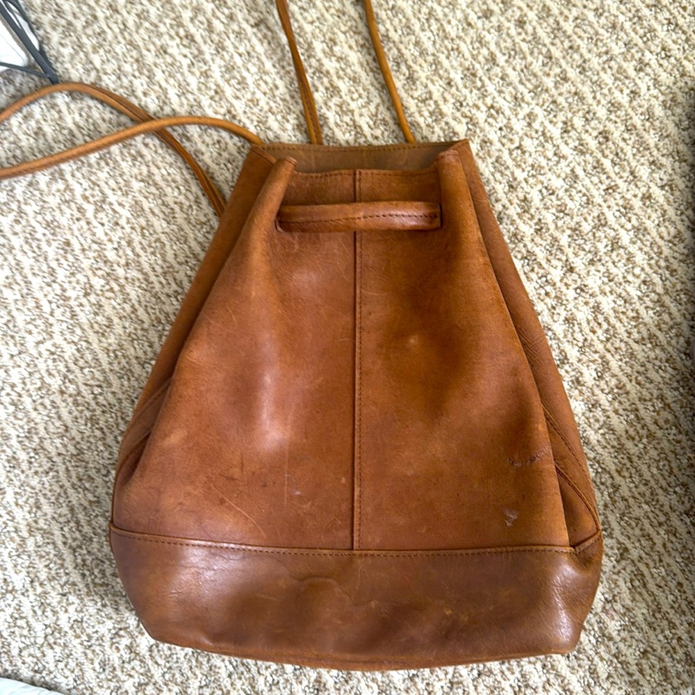 ABLE drawstring purse backpack